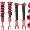 GELUOXI Height Adjustable Coilover Suspension Shock Absorber Lowering Kit Replacement for 2003-2008 Nissan 350Z Infiniti G35 RWD Coilovers Springs Struts
