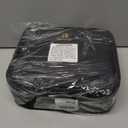 Relavel Travel Makeup Train Case Makeup Cosmetic Case Organizer Portable Artist Storage Bag with Adjustable Dividers for Cosmetics Makeup Brushes Toiletry Jewelry Digital Accessories Black (Small)