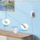 Charger for Somfy Sonesse Wirefree Motor 9020672, Power Cord Compatible with Somfy Sonesse ST30(1003128)& R28(1240291) Wirefree Motor, Motorized Blinds Charger Cable Length 8.2FT