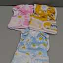 SlowTon Washable Dog Diapers Female - 3 Pack No Leak Reusable Doggie Puppy Diaper with Adjustable Buttons, Comfortable Female Dog Diapers for Heat Cycle Period Small Medium Large Dogs (S)