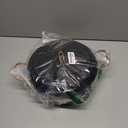 Deep Fryer Pot, 4.3L/11 Inch Japanese Tempura Frying Pot with Fahrenheit Thermometer, Nonstick Carbon Steel Oil Fryer, for Tempura/Frech/Fish/Chicken Fries, Easy Clean, Black