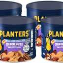 PLANTERS Lightly Salted Mix Nuts, Party Snacks, Plant-Based Protein, 10 Oz Canister (Pack of 3) (BB 14 Jan 26)