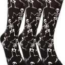 Funny Socks for Women Men,Crazy Novelty Socks Gag Stocking (Black) One Size, C20