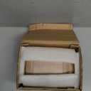 SIDUCAL Ceramic Rustic Farmhouse Vase, Sand Glaze Finish Boho Vase, Pottery Decorative Flower for Home Decor, Table, Living Room Decoration, Shelf Decor, Mantel, 7 Inch, Beige