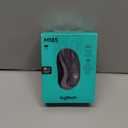 Logitech M185 Wireless Mouse, 2.4GHz with USB Mini Receiver, 12-Month Battery Life, 1000 DPI Optical Tracking, Ambidextrous PC/Mac/Laptop - Swift Grey