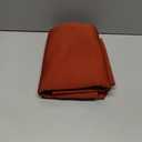 Softalker Jacquard Fall Tablecloth Rectangle - Burnt Orange Geometric Line Thick Table Cloth Waterproof Stain Resistant Washable Table Covers for Autumn Thanksgiving Holiday Party (52 x 70 inch) (Rustred)