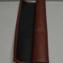 Non Slip Headrest Cover for Furniture Slipcovers,Faux Leather Headrest Protector for Recline Chair Vinyl Head Protector Cover for Sofa,Theater Seat Cover for Home & Office, Reddish Brown
