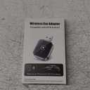 Redlake Wireless CarPlay Adapter for iPhone Mini Size Wireless for Apple CarPlay Adapter USB & USB-C/Type-C Plug and Play (Matte Black)