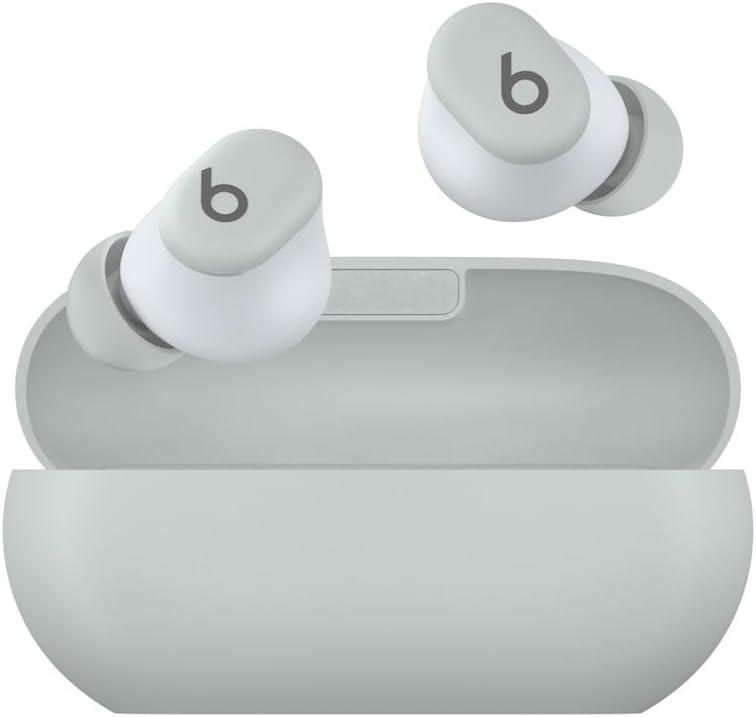 Beats Solo Buds - Wireless Bluetooth Earbuds | 18 Hours of Battery Life | Apple & Android Compatibility | Built-in Microphone - Storm Gray (Storm Gray)