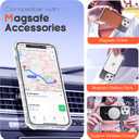 Compatible with iPhone 14 Pro Max Case Magnetic Glitter iPhone 14 Pro Max Phone Case 6.7" with Curly Wavy Frame Design [Bling & Cute][Compatible with Mag-Safe],Black