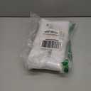 Amazer White Shower Liner Cloth Waterproof, White Shower Curtain Liner Fabric with Weighted Stones, Washable Shower Curtain and Liner 2-in-1, 120G Heavy Duty, 12 Grommet Holes, 72 x 72 Inches