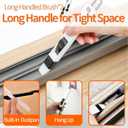 13Pcs Crevice Cleaning Brush Set, Window Groove Cleaning Brush Kit Hard Bristle for Sliding Door, Sill, Tile Lines, Shutter, Corner, Grout, Sink