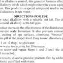 Pool Mate 2-Pounds 4-Pack Premium Alkalinity Up, Alkalinity Increaser for Hot Tub, 100% Sodium Bicarbonate, Made in USA