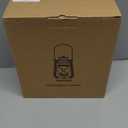 Battery-Powered 2 Modes Lighting LED Vintage Lanterns Decorative Outdoor & Indoor, 2 Pack Bronze Lights with Dancing Flame, Waterproof Remote Control Retro Lanterns Decor for Room,Garden,Porch