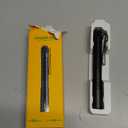 VTIGER T2A Compact EDC Flashlight,1500 High Lumens AA Rechargeable LED Flashlight, Super Bright Small Tactical Tail Switch Pocket Flash Light with Magnet for Camping, Hiking, Outdoor, Home, Emergency (Black)