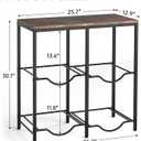 Klvied 5 Gallon Water Bottle Rack with Wooden Top, Heavy Duty 4 Bottle Water Jug Storage Rack, Vertical Water Bottle Holder Stand for Office, Break Room, Kitchen