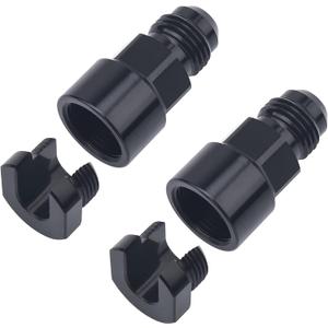 EVIL ENERGY 6AN Male to 3/8" & 5/16" Quick-Disconnect Female EFI Fuel Rail Fitting Aluminum