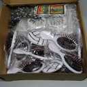 Meanplan 160 Pcs Volleyball Party Favors Volleyball Team Gifts Set Sports Accessories Include Cosmetic Bags Bracelets Hair Ties Hairbrushes Compact Mirrors Stickers for Sports Party Supplies