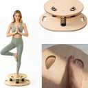 Wooden Balance Board – 400 lbs Capacity 360° Dynamic Spring Rebound Wobble Board Exercise Equipment Balance Trainer for Adults Kids Core Strengthening Standing Desk Physical Therapy Surf Training Home Workout