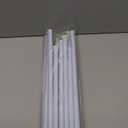 Tension Curtain Rod 26 to 48 Inch Adjustable Tension Rods 6 Pack Expandable Spring Tension Rod White No Drilling for Closet Kitchen Cupboard Wardrobe Door Bookshelf DIY Projects