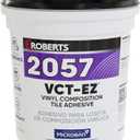 Roberts 2057-1 1 Gallon Vinyl Composition Tile (VCT) Adhesive, for Installing Vinyl-Composition or Vinyl-Asphalt
