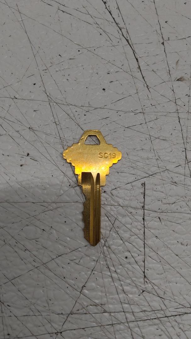 SC19 Gold House Key