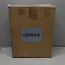 SNSLXH 5 Pack Stackable Closet Storage Basket, Multifunctional & Foldable Closet Organizer for Bathroom Kitchen Laundry Room Wardrobe Storage, Space-Saving Clothes Storage Drawer Organizer, White