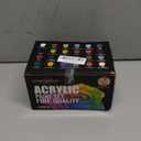 Acrylic Paint Set, 24 Color Acrylic Paint Rich Pigments&Water Proof for Artists Adults on Canvas Rocks Ceramic Fabric Wood Paints