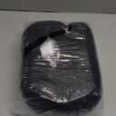 Under Door Draft Stopper-Weighted Door Draft Bottom Weather Stripping Noise Blocker for Doors and Windows (Black, 36 inch)