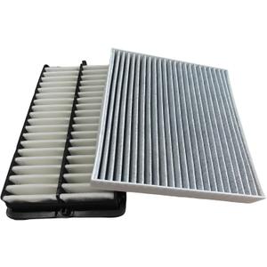 Engine and Cabin Air Filter Kit Fit for 2022-2025 Tucson,2023-2025 Sportage,2021-2025 Santa Fe,2022-2025 Santa Cruz,2021-2025 Sorento (WP10651 WA11090)
