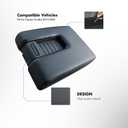 Center Console Lid Compatible with Toyota Tundra 2014 2015 2016 2017 2018 2019 2020 Leather Material (Black)