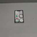 [6+6Pack] for Samsung Galaxy Watch 8 40mm Screen Protector Case, Hard PC Bumper + HD Anti-Fog Tempered Glass Protective Film, Waterproof Face Cover Set for Galaxy Watch 8 40mm Accessories (Black+Clear+Silver+Darkblue+White+Green)