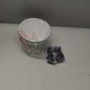 Aspen Creative 51521-6, Hardback Empire Transitional Clip-On Chandelier Lamp Shade, Mushroom Pleated Olive Faux Silk Fabric, 4" Top x 6" Bottom x 5" Slant Height, Set of 6