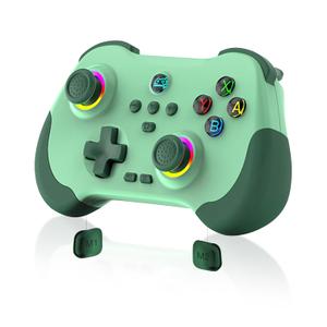 Joso Mobile Gaming Controller for iPad/iPhone/Tablet, Cloud Controller Remote Joystick for iOS/Android, Wireless Switch Controller with Macro Buttons/Hall-Rocker/Hall-Trigger - Green
