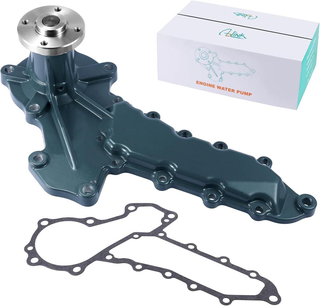 AULINK 1A021-73030 Water Pump (C&U Bearing) For Kubota L2050 L2250 L2350 L2550 L2650 L2800 L2900 L2950 L3000 L3010 L3240 L3300 L3430 L3830 L4200 L4610 L4300 L4310 M4700 MX5100