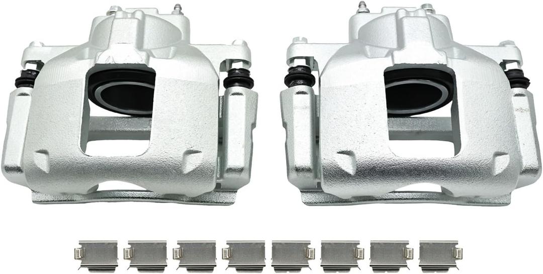 18B5044 18B5045 Front Brake Caliper Compatible with Town & Country 2008-2012 Grand Caravan 2008-2012 Nitro 2007-2010 Liberty 2008-2012 Wrangler 2007-2012 C/V 2012 Routan 2009-2012