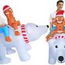 Inflatable Costume Cosplay Outfit Blow-up Suit for Adults/Halloween/Christmas Party/Thanksgiving