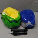  2 Pack Soccer Ball Size 3 Soccer Balls for Kids, Soccer Balls for Indoor Outdoor Games, Cartoon Sport Ball for Toddlers Kids Pool Beach Garden Backyard Sports Play Games