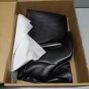 CELLENZ Women Knee High Boots: Wide Calf Boots for Women - Tall Boot Sexy Heels - Black Leather Heeled Spring Boot, Size: 8.5