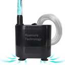 Small Pump With Level Sensor,5 FT Drain Lift,Large Volume,110V Automatic Submersible Water Pump Mini HAVC Condensate Pump For Dehumidifier,Air Conditioner, Ice Maker, Furnace,Air Cooler,PM02 (Medium Size (5FT 300GPH)