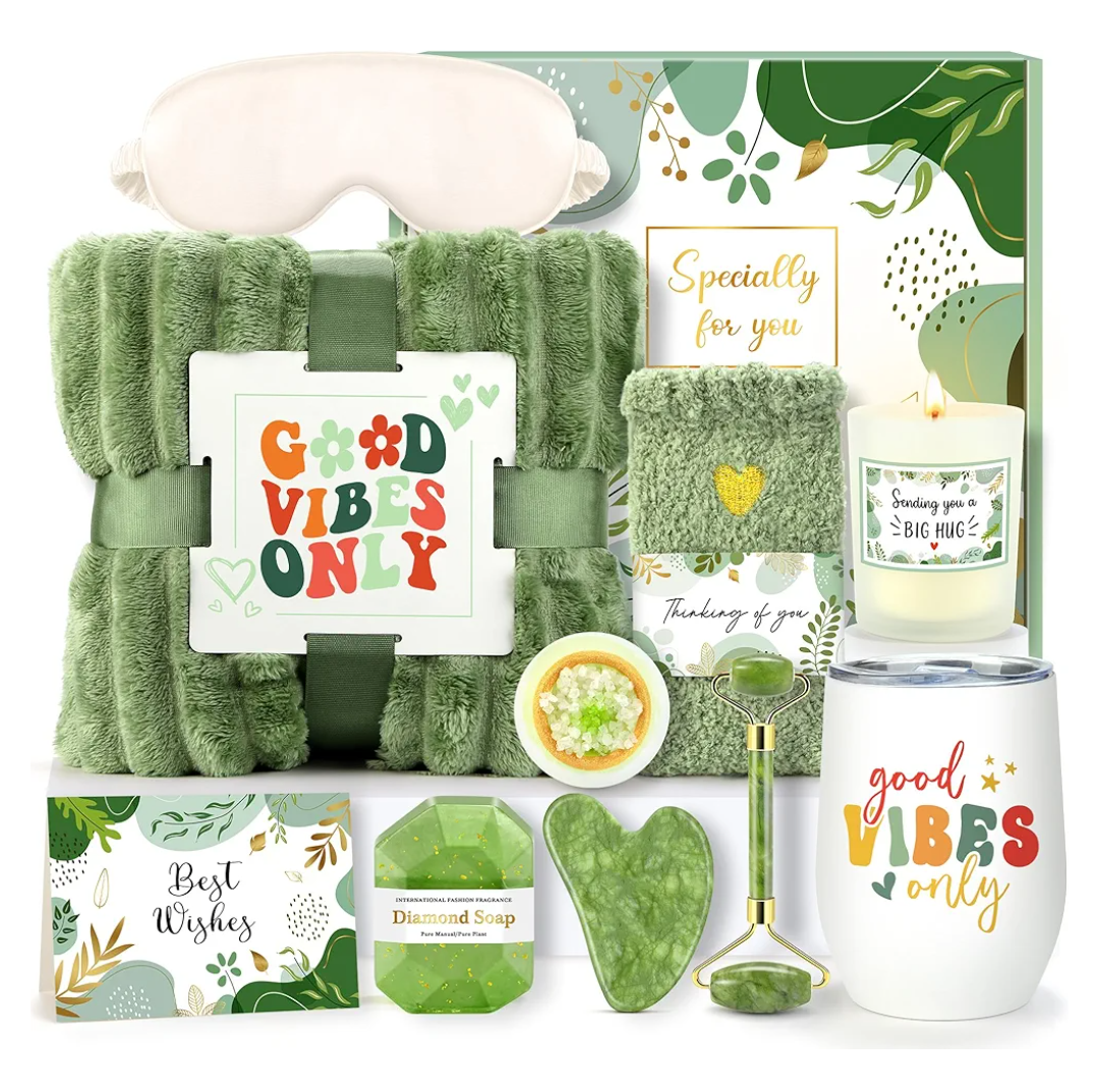 Self Care Gifts for Women Get Well Soon Gift Baskets for Women Thinking of You Gifts for Women Spa Gift Baskets for Women Self Care Kit for Women Relaxation Gifts Box for Women Care Package for Women