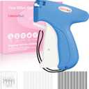 Stitch Gun for Clothes Sewing, Handheld stitchy Quick Clothing Fixer, Sticky Gun for Clothes Quick Stitch Sewing Gun kit Includes 6 Needles and 2000 Fasteners (Blue)