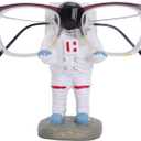 IBWell Funny Decorative Eyeglass Holder Display Stands,Gift for Astronaut Astronomy enthusiast Home Office Glasses Accessories