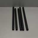 Hanging Closet Rod,29-94 Inches Space Saving Closet Rod Extender Hanging,Black Adjustable Clothes Hanging Bar, Stainless Steel Closet Garment Organizer Rack ,Bathroom,Windows