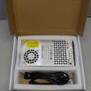 VAYALT DC 12V 50A 600W Switching Power Supply, 110V/220V AC to DC Converter, Universal Regulated Switching, 12V Power Supply for CCTV Camera System, 3D Printer, LED Strip, Computer Project