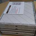 5 Pack Stackable Closet Storage Basket - Stackable Storage Bins, Multifunctional & Foldable Closet Organizer Waterproof, Wardrobe Cupboard Space-Saving Hat Storage Drawer Organizer, White