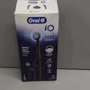 OralB Rechargeable Electric Toothbrush, iO2 Starter Kit, 3 Cleaning Modes, Automatic Pressure Sensor to Protect Gums, 2 Brush Heads, Night Black