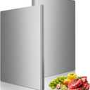 2-Piece Stainless Steel Cutting Board with Lip, Kitchen Chopping Board for Cutting Meat, Veggies and Fruit, 16 12 0.8 inch
