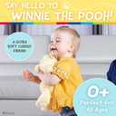 Kids Preferred Disney Baby Winnie the Pooh and Friends Stuffed Animal with Jingle and Crinkle, Pooh 12
