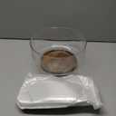 Premium Large Glass Salad Bowl Set with Acacia Wood Base and Serving Utensils - Ideal for Hosting Parties, Host Family Gatherings, and Everyday Use - Elegant, Durable, and Practical Kitchen Essential